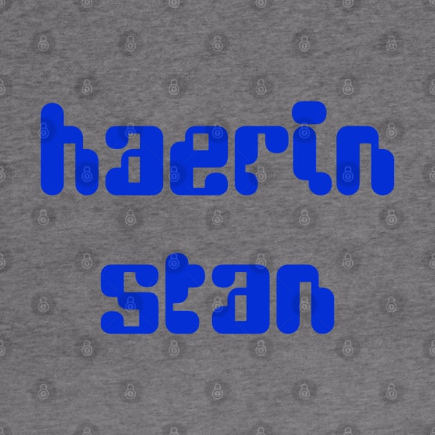 New Jeans Newjeans Haerin stan typography | Morcaworks by Oricca